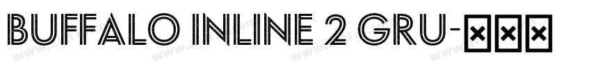 Buffalo Inline 2 Gru字体转换